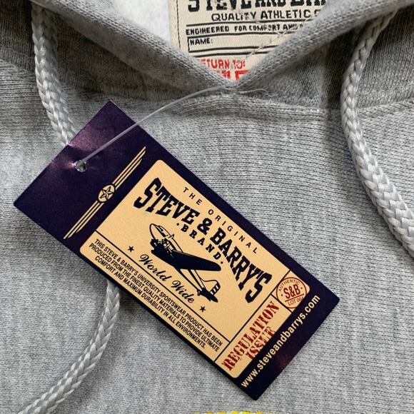 United States Marine Corps Hoodie Mens L Large Grey Steve & Barrys USMC Military - Picture 7 of 14